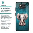 Adorable Baby Elephant Glass Case For Poco X3 Pro Supply