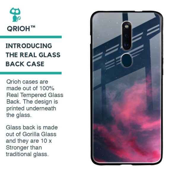 Moon Night Glass Case For Oppo F11 Pro on Sale