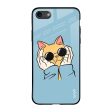 Adorable Cute Kitty Glass Case For iPhone 7 Online now