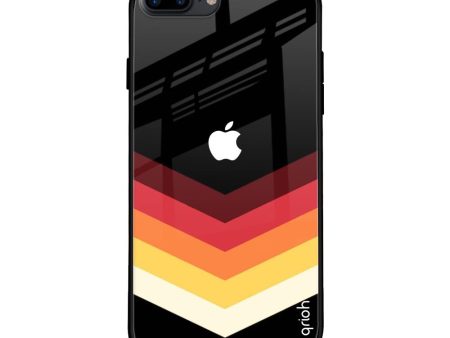 Abstract Arrow Pattern Glass Case For iPhone 7 Plus Sale