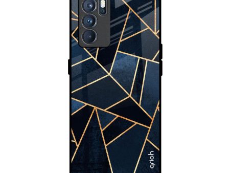 Abstract Tiles Glass Case for Oppo Reno6 Supply