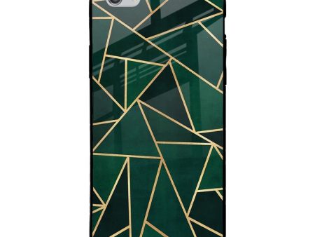 Abstract Green Glass Case For iPhone 6 Plus For Cheap