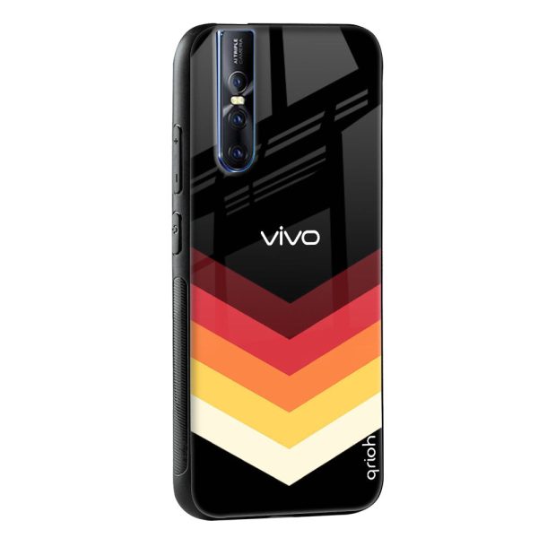 Abstract Arrow Pattern Glass Case For Vivo V21e For Cheap