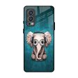 Adorable Baby Elephant Glass Case For OnePlus Nord 2 Sale