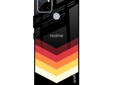 Abstract Arrow Pattern Glass Case For Realme C12 Discount