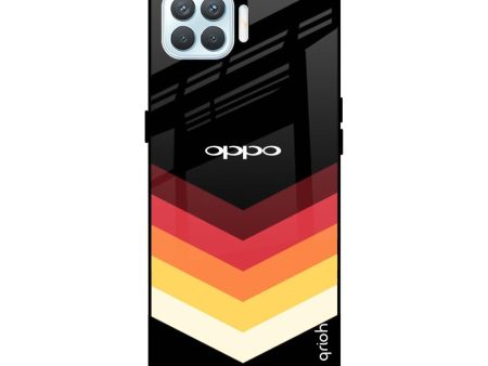 Abstract Arrow Pattern Glass Case For Oppo F17 Pro Discount