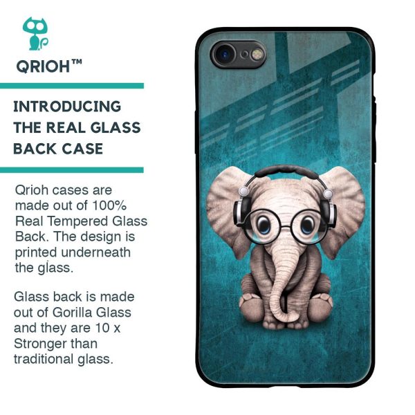 Adorable Baby Elephant Glass Case For iPhone 8 Supply