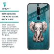 Adorable Baby Elephant Glass Case For Oppo F11 Pro Online