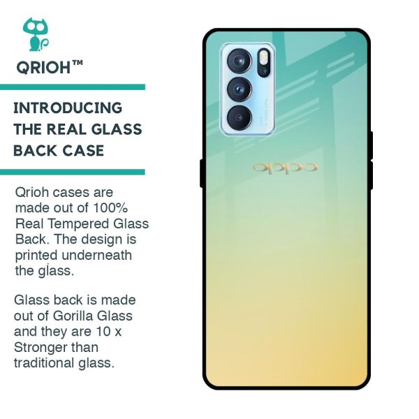 Cool Breeze Glass case for Oppo Reno6 Sale