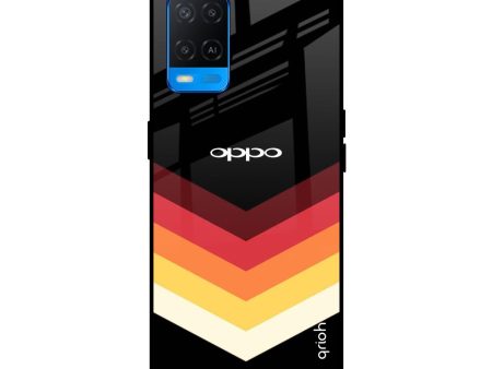 Abstract Arrow Pattern Glass Case For Oppo A54 Supply