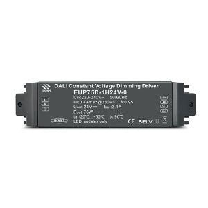 EUP75D-1H24V-0 75W 24VDC DALI Constant Voltage Dimmable Driver Online now