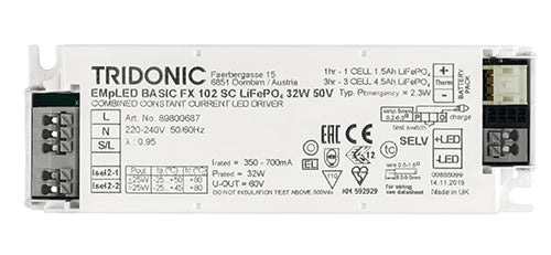 EM powerLED BASIC FX SC LiFePO4 32 W Online now