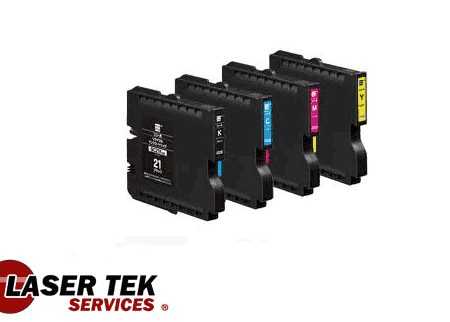 4PK Ink Cartridge for Ricoh GC21BK GC21C GC21M GC21Y 405536 405537 405538 4 Online now